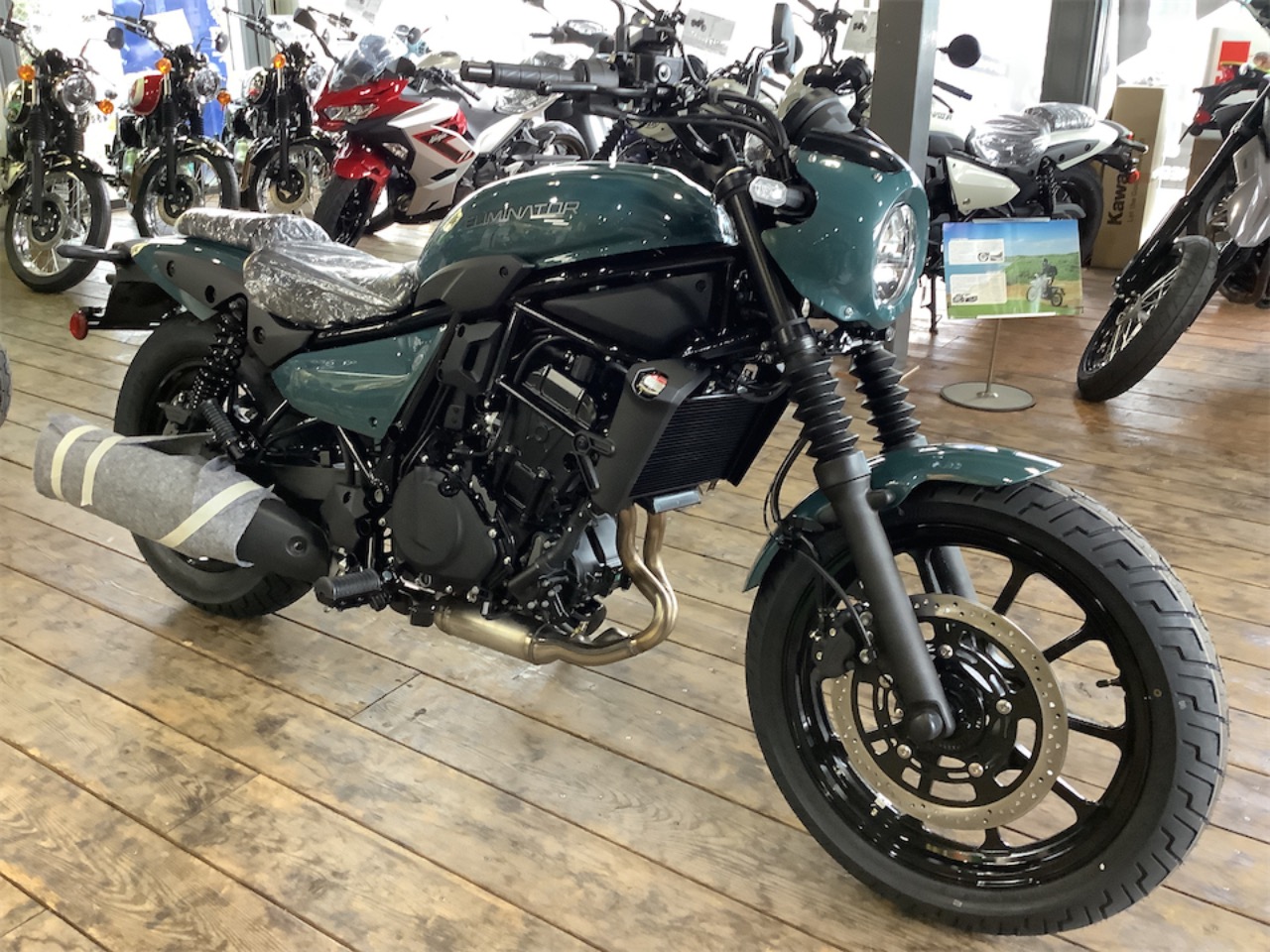 2027 ELIMINATOR-SEメタリックブルーイッシュグリーン