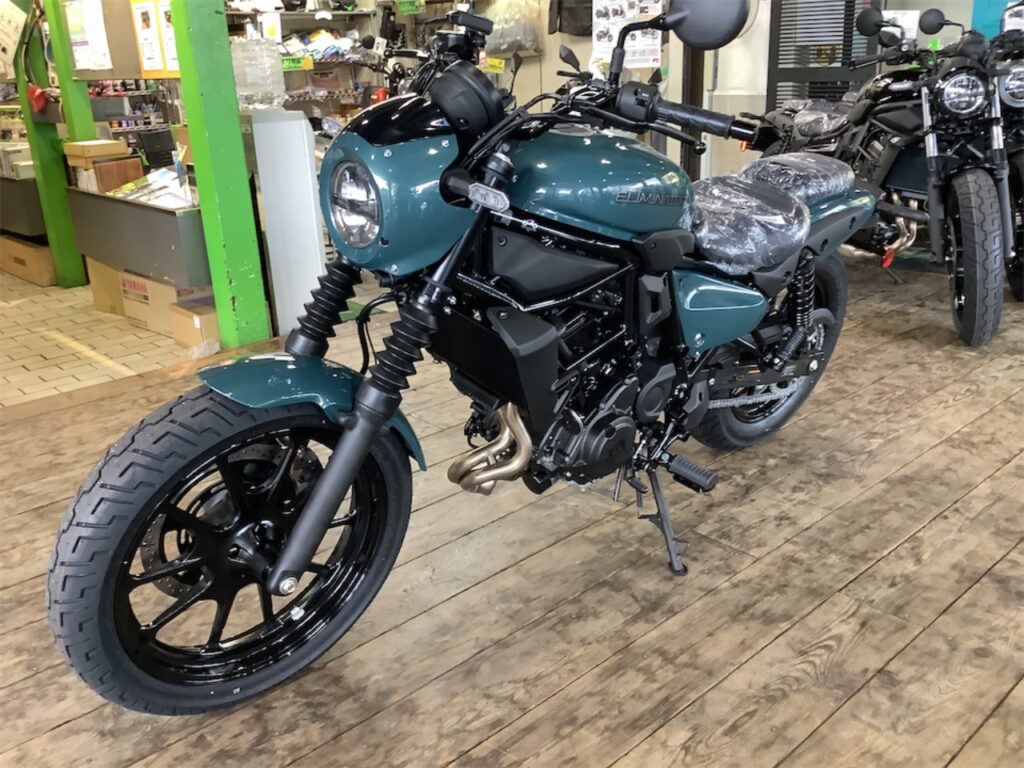 2027　ELIMINATOR-SEメタリックブルーイッシュグリーン